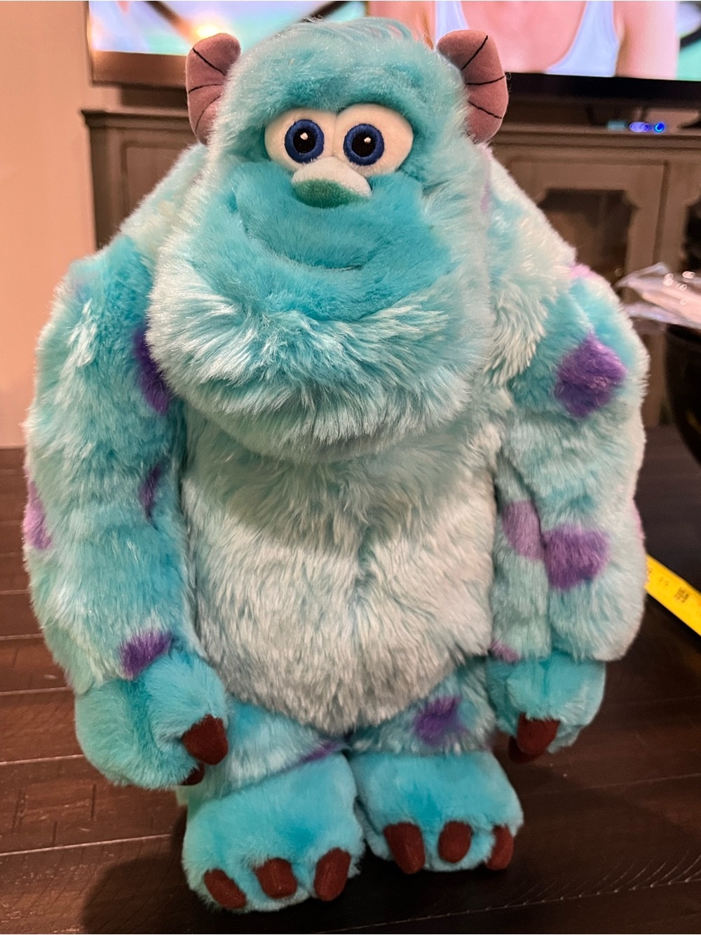 Disney Sulley Plush Monsters Inc Pixar Sully 14” large Disney store